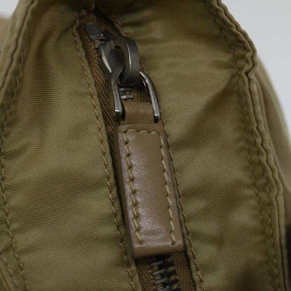 PRADA Tote Bag Nylon Brown Auth 69656 - Picture 9 of 16